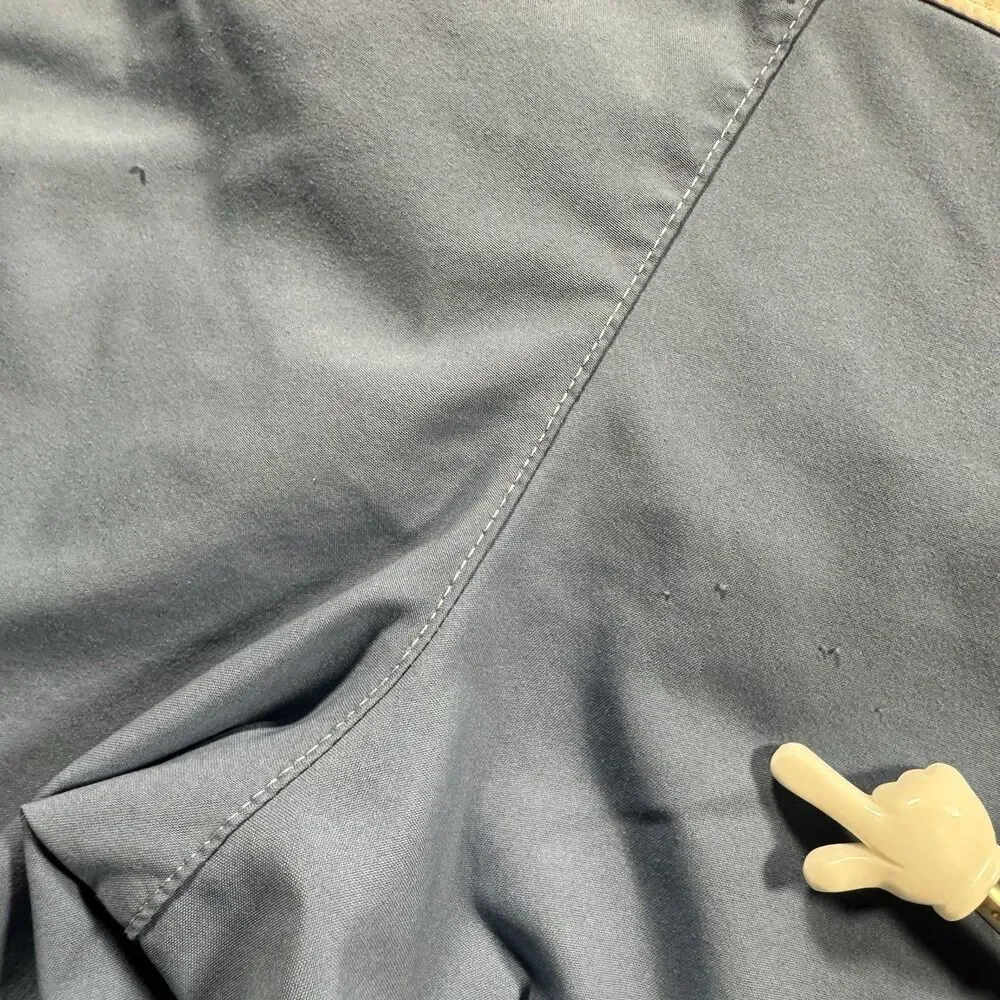 Abercrombie Fitch Swim Trunks Lined Board Shorts Y2K Men’s 32 x 6.5 Blue Gray